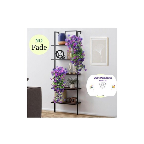 32 Stems Artificial Hanging Flowers for Outdoors,2 PCS Faux Silk Daisy... - Picture 7 of 7